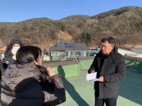 수도권대기환경청장, 경기도 자립형 재생에너지 마을 현장 방문