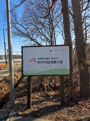 강화군은 ‘색동원’ 성폭력 사건 피해자 4명을 인천 내 ‘자립체험홈’으로 분리조치 했으나, 이곳은 ‘색동원’ 산하 시설로 파악됐다. ‘색동원’ 입구 모습. 사진=손우현 기자
