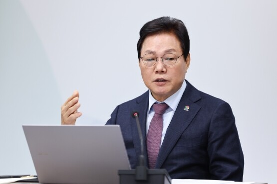 실국본부장회의 장면. 사진=경남도 제공