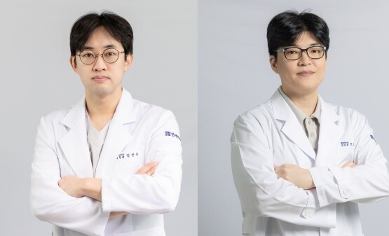 김민규 과장(왼쪽)과 이민석 과장. 사진=에스엠지 연세병원 제공