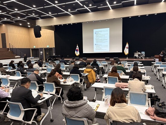 교육지원청 담당부서 협의회 현장 모습. 사진=경기도교육청 제공