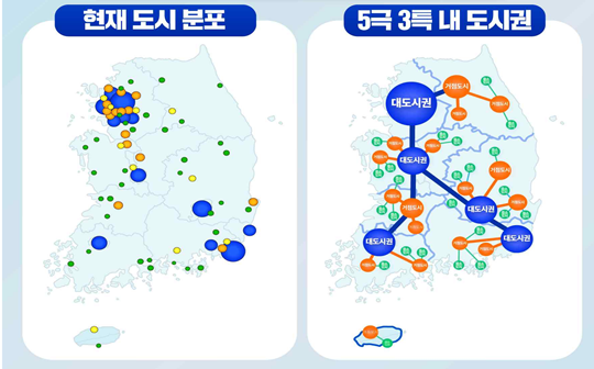 5극 3특 설계도. 사진=대통령 직속 지방시대 위원회