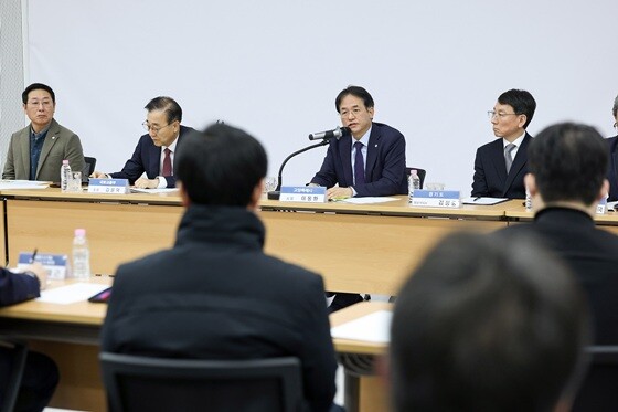 일산신도시 정비사업 주민간담회 현장. 사진=고양특례시 제공