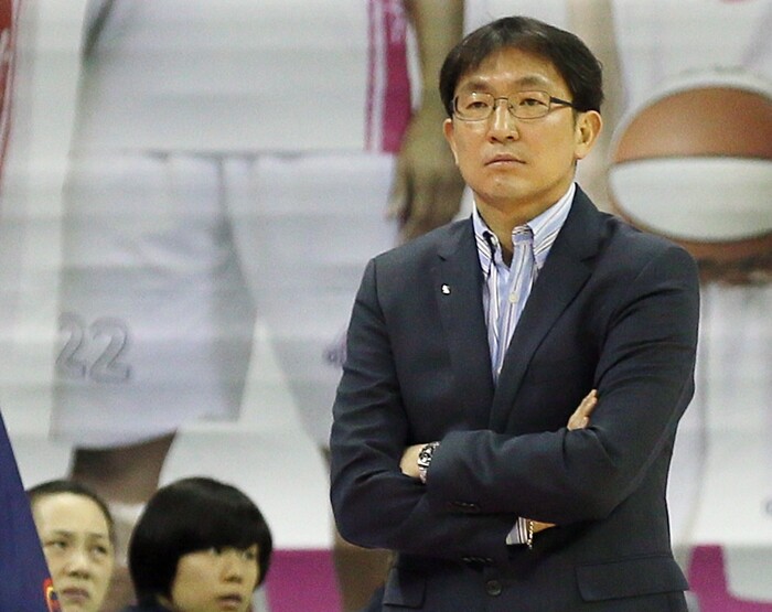 식품업체 A 사를 운영 중인 임달식 대표는 여자농구 국가대표팀 감독 출신이다. 사진=연합뉴스