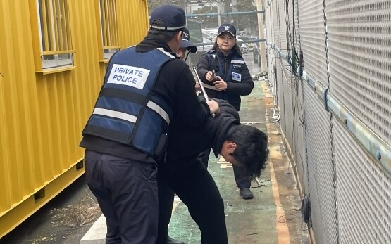 합동 보안훈련 실시 모습. 사진=BPA 제공