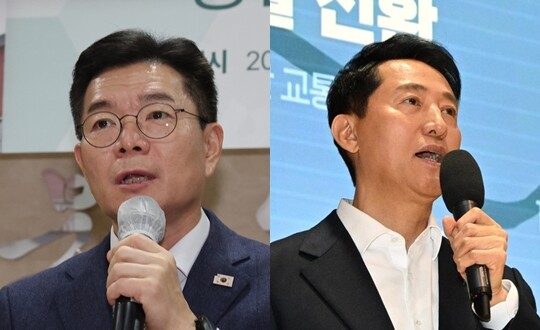 정원오 성동구청장과 오세훈 서울시장. 사진=연합뉴스, 서울시 제공