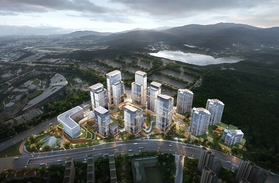 과천과천 공공주택지구 조감도. 사진=과천시 제공