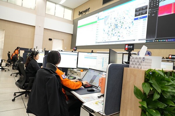119종합 상황실. 사진=대구시 제공
