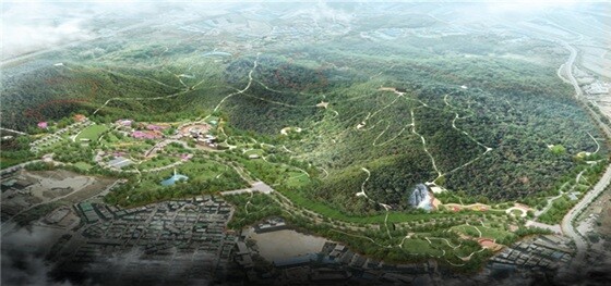 황금산 조감도. 사진=남양주시 제공