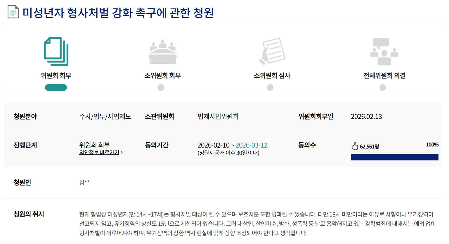 사진=국회전자청원 누리집 갈무리