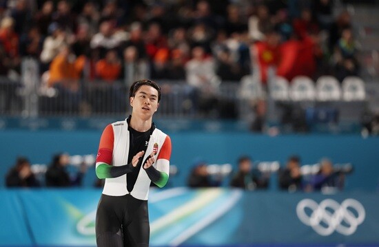헝가리 스피드스케이팅 국가대표 김민석. 사진=연합뉴스