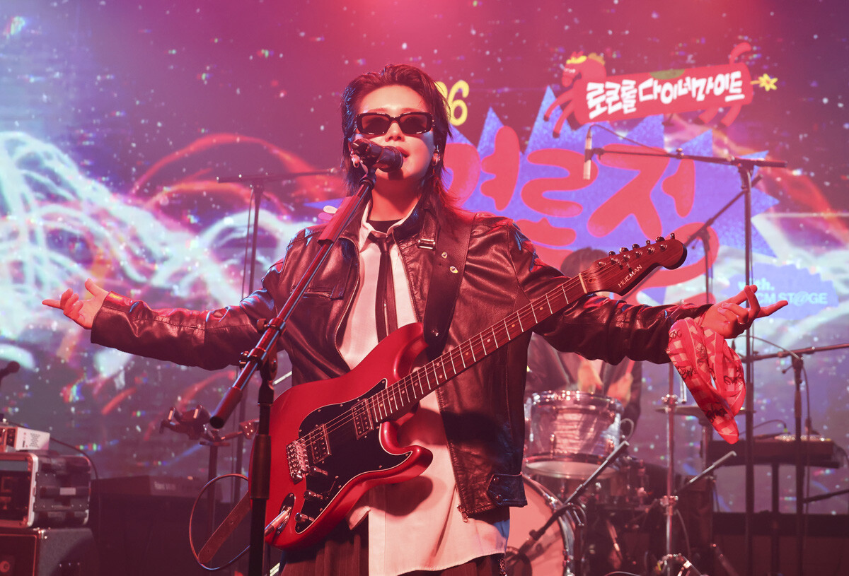 요즘 가장 핫한 아티스트 터치드가 '경록절' 무대에 올랐다.