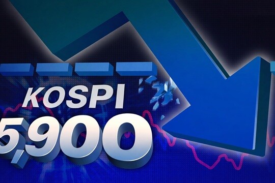 24일 코스피가 5900선에 안착한 가운데  폭락에 대한 ‘공포지수’도 동반 상승하고 있다. 사진=연합뉴스