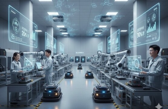 5G 스마트공장 AI 이미지. 사진=경남도 제공