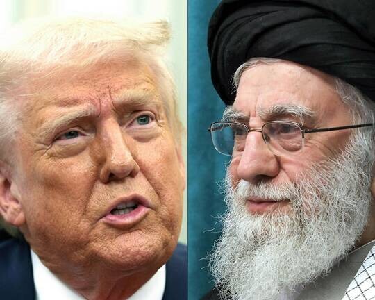 도널드 트럼프 미국 대통령과 하메네이 이란 최고지도자. 사진=연합뉴스