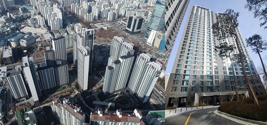 아크로베스티뉴 단지 모습. 사진=안양시 제공