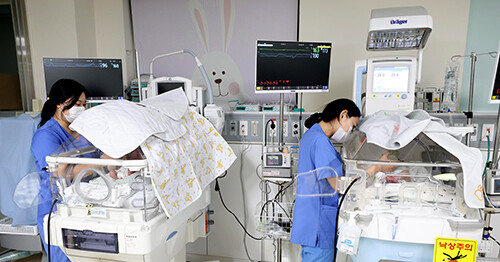 구미플러스 신생아집중치료센터. 사진=구미시 제공