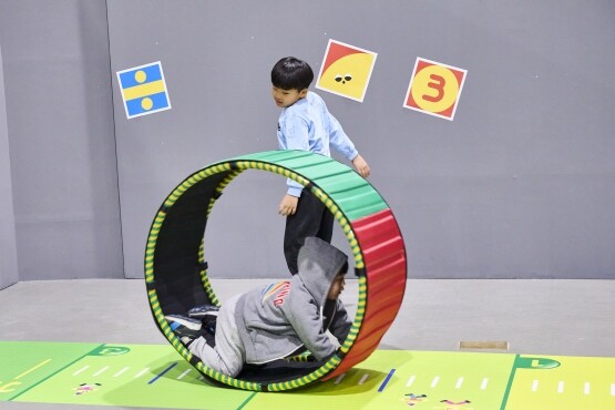 지난해 수학 체험 행사 참가 모습. 사진=국립부산과학관 제공