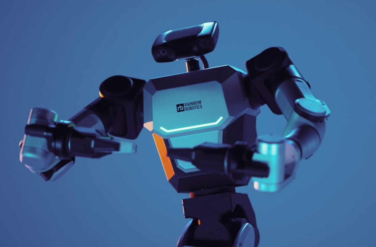 레인보우로보틱스 이동형 양팔 로봇 RB-Y1. 사진=레인보우로보틱스