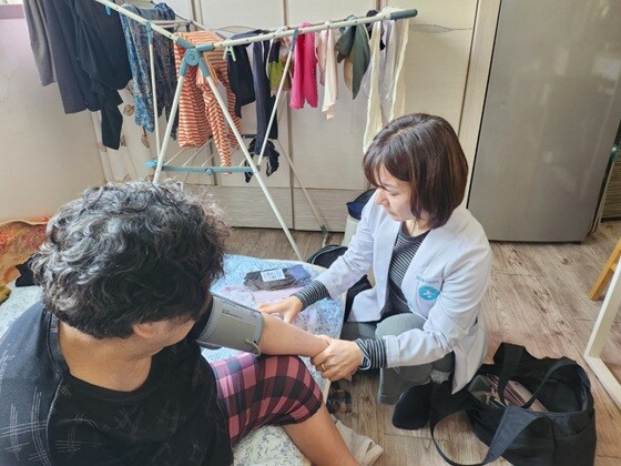 노인 방문 의료·돌봄 서비스 지원. 사진=고양특례시 제공
