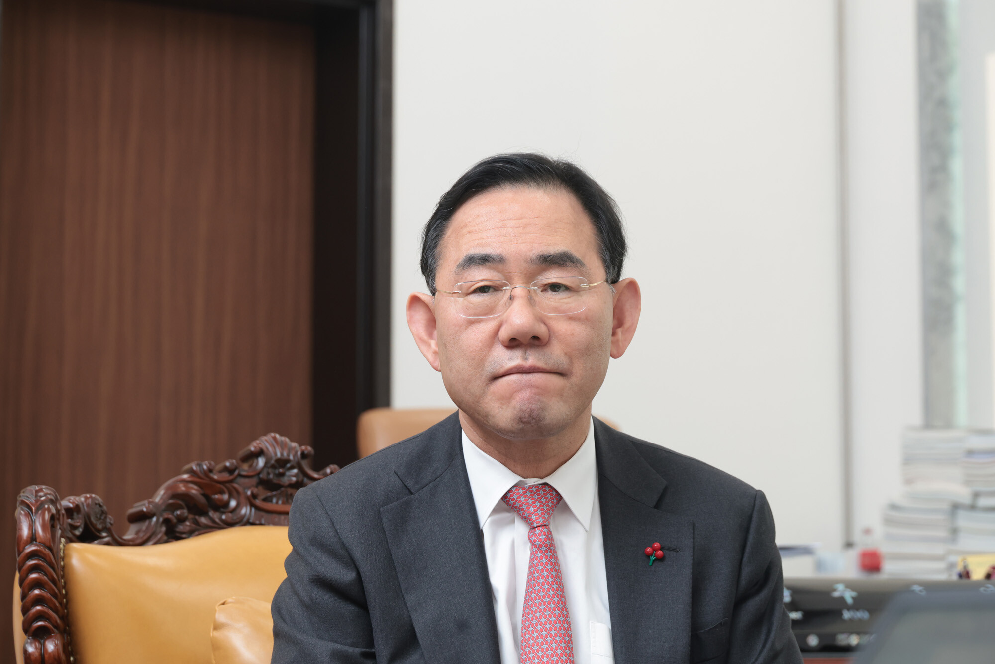 대구시장 선거 공천서 컷오프 된 주호영 의원은 국민의힘 공관위 공천 시스템과 관련해 가장 목소리를 높이고 있다. 사진=이종현 기자