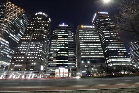 여의도 증권가. 사진=박은숙 기자