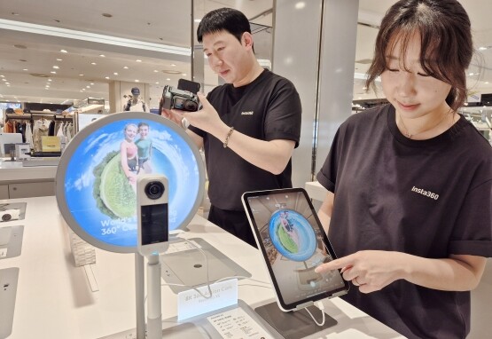 ‘인스타360’ 매장 이미지. 사진=롯데백화점 제공