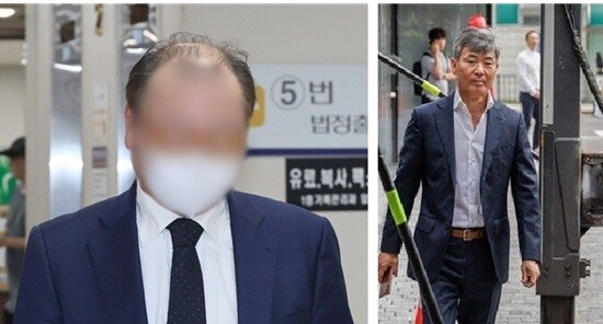 도이치모터스 주가조작 사건 1차 주포로 불리는 이정필 씨(왼쪽)가 공범인 이종호 전 블랙펄인베스트 대표(오른쪽)에 대한 탄원서를 법원에 제출했다. 이정필 씨는 "이종호와 오해를 풀었다"며 "실질적 피해가 회복됐다"고 주장했다. 사진=연합뉴스·이종현 기자