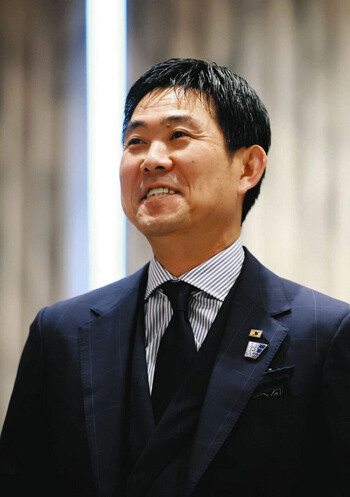 모리야스 하지메 감독. 사진=JFA 홈페이지