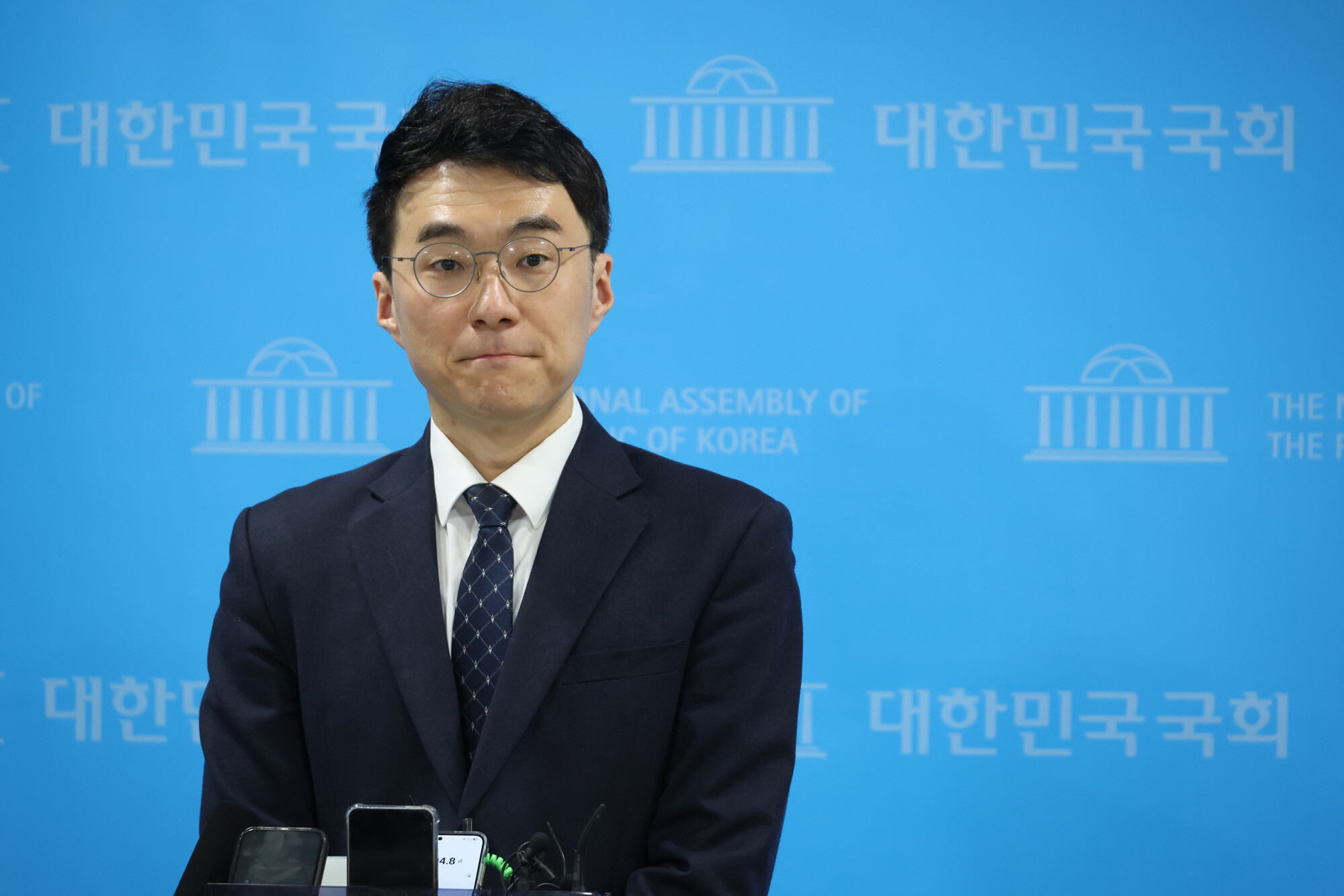 경기 안산갑 재보궐 선거에 출마하게 된 김남국 대변인. 사진=박은숙 기자