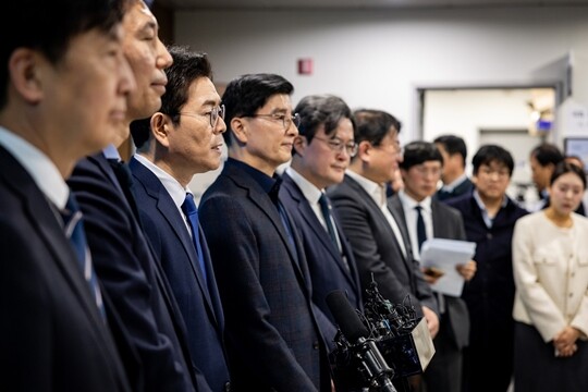 2026년 4월 10일 오전 11시 20분 국회 소통관에서 더불어민주당 서울시장 후보인 정원오 후보가 기자회견을 하고 있다. 사진=정원오 캠프