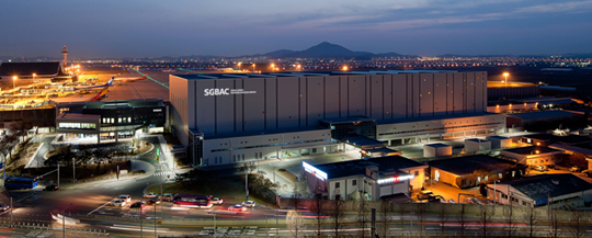 국내 비즈니스 전용기 공항인 서울김포비즈니스항공센터(SGBAC)의 운항 실적이 지난해 역대 최대치를 기록한 것으로 확인됐다. SGBAC 전경. 사진=김포국제공항 홈페이지 캡처