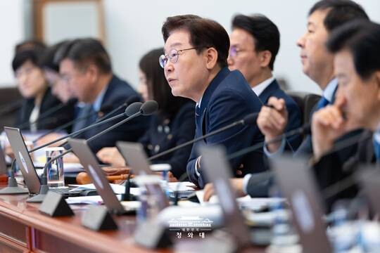 정부는 최근 기업 초과이윤 분배에 대한 논의가 필요하다는 목소리를 내고 있다. 이재명 대통령. 사진은 기사의 특정 내용과 관련 없음. 사진=청와대 공식 홈페이지