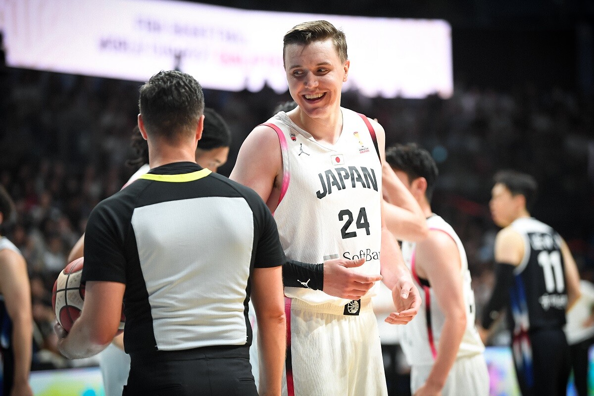 일본 귀화 선수 조쉬 호킨슨. 사진=KBL 제공