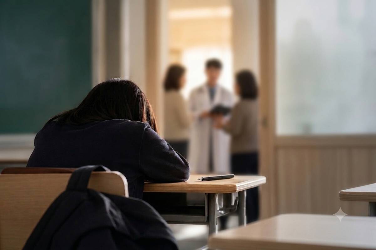 자해 또는 자살을 시도하는 학생이 증가 추세인 것으로 나타났다. 사진=구글 제미나이 이미지 생성