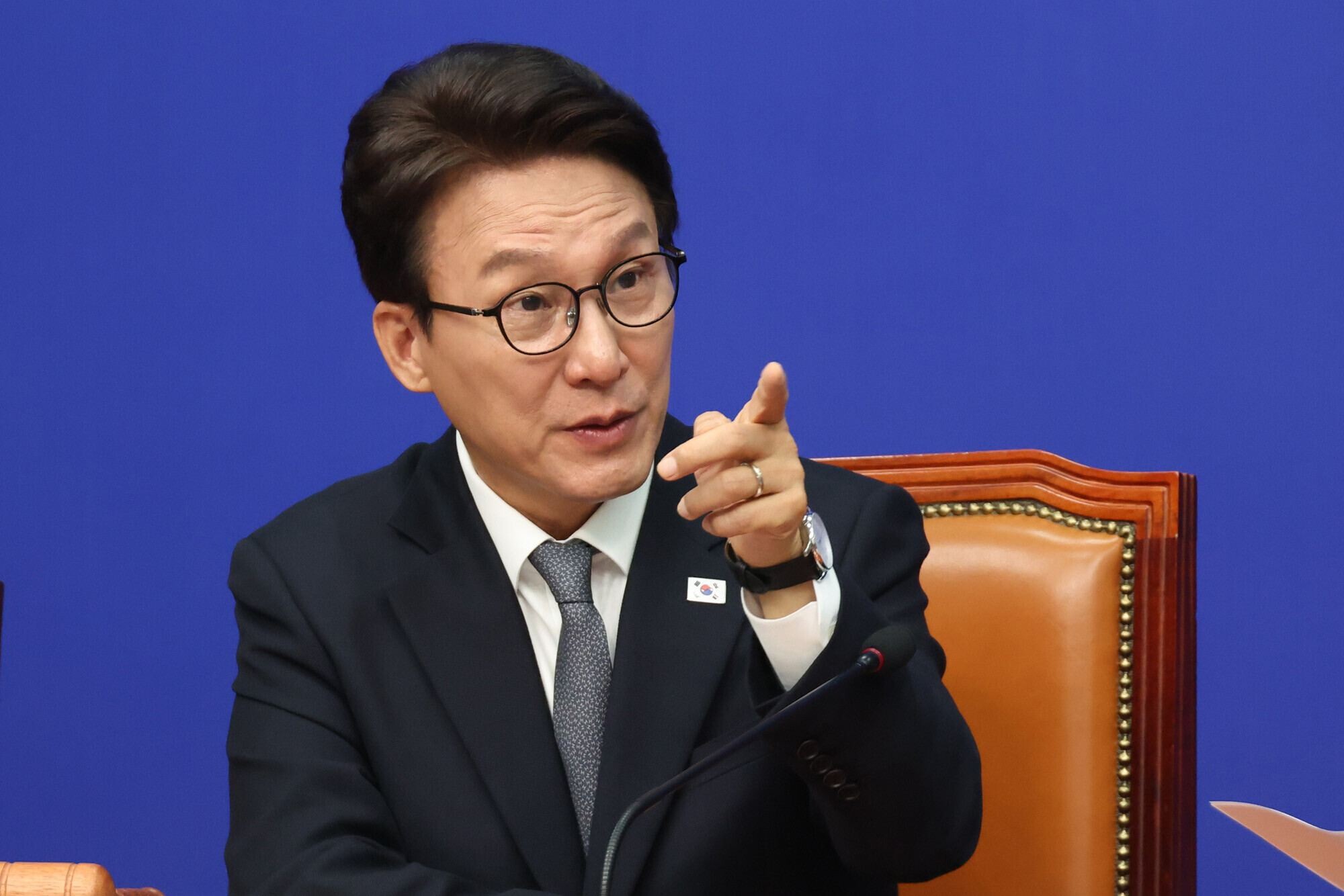 김민석 더불어민주당 대표. 사진=박은숙 기자
