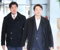 김건희특검에  출석하는 이준석 대표