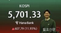 코스피 급등 5700선 회복