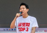 지지 호소하는 오세훈 국민의힘 서울시장 후보