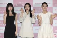 '하나 코리아' 3인 여배우 3색 손인사