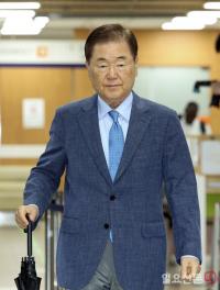 사드기밀 유출 관련 출석하는 정의용 전 국가안보실장